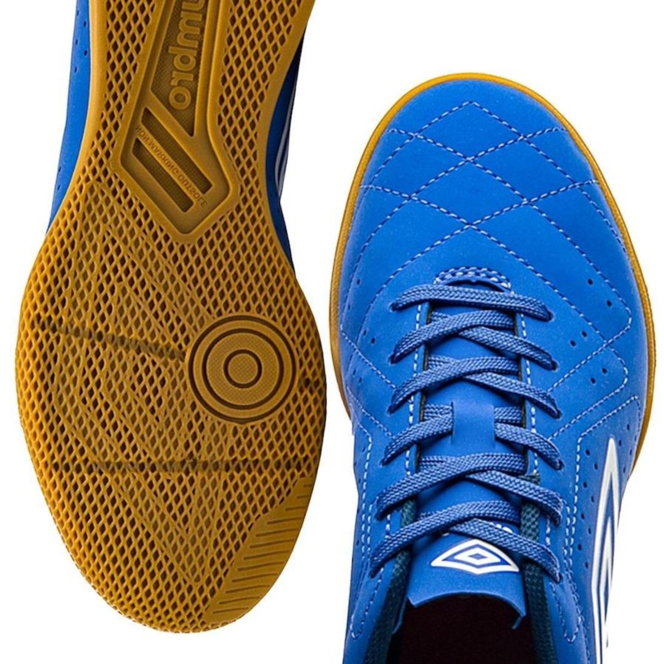 Chuteira Futsal Umbro Neo Striker + Meião - Adulto - Foto 4