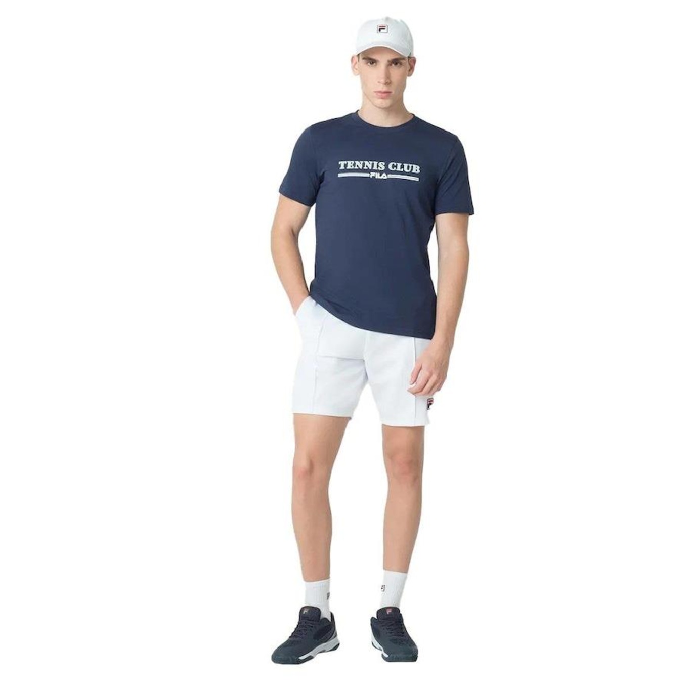 Camiseta Fila Tennis Graphics - Masculina - Foto 3