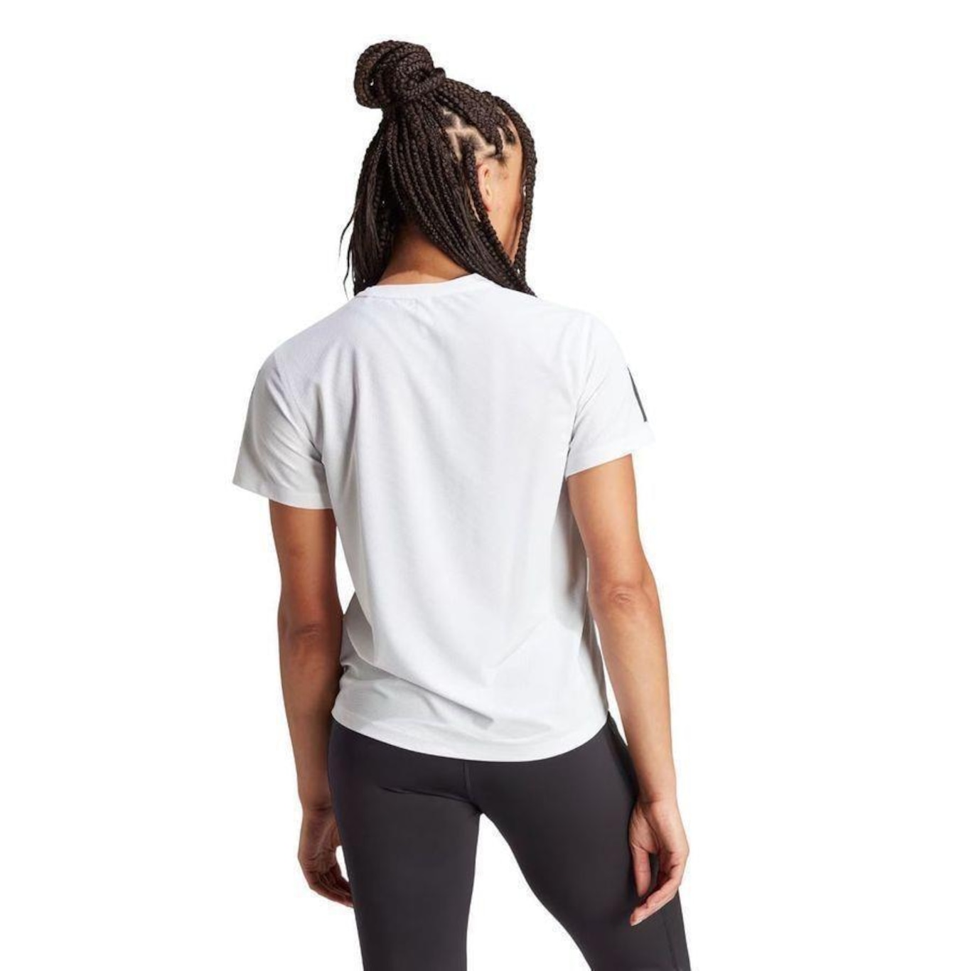 Camiseta adidas M/C Own The Run Base - Feminina - Foto 3