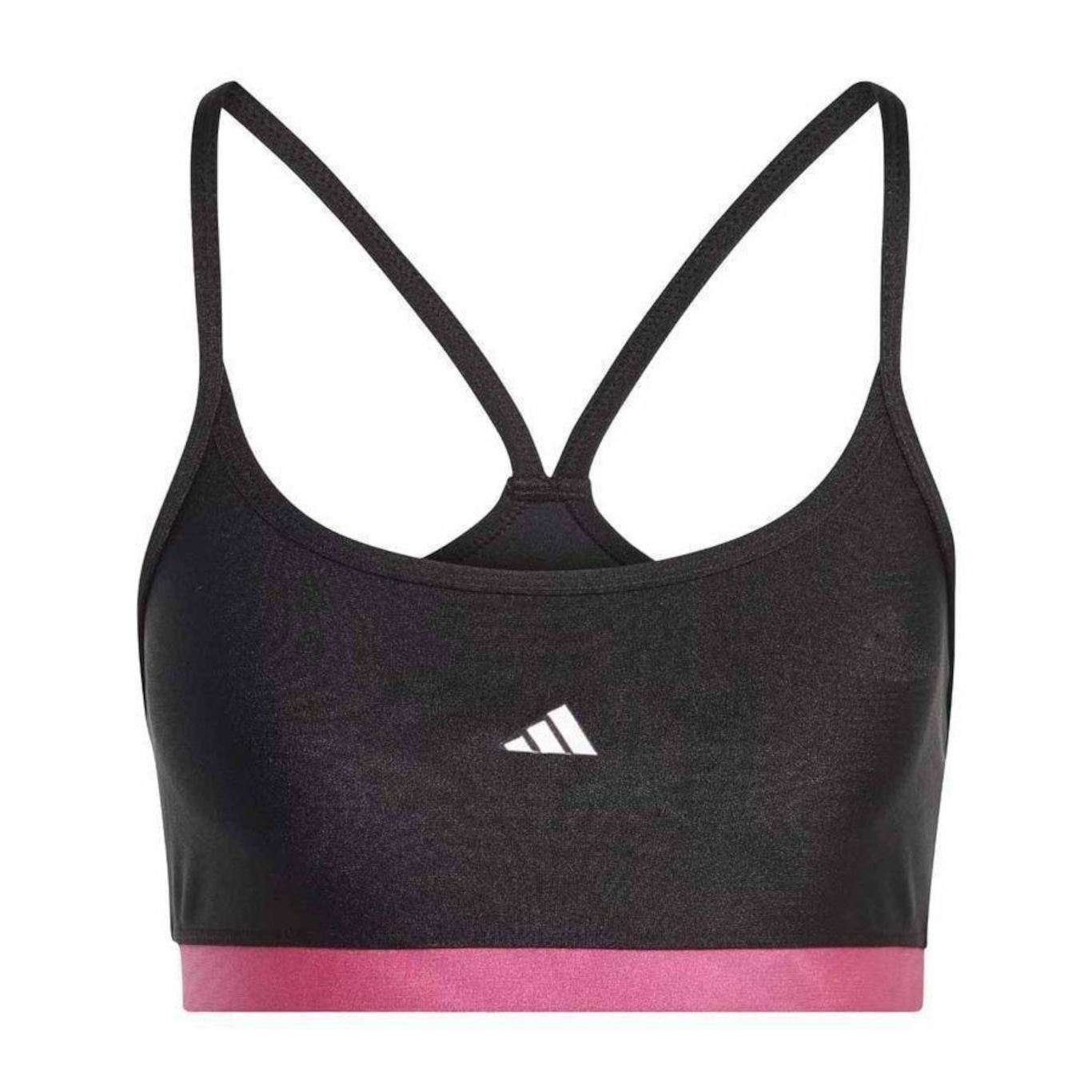 Top Fitness adidas Latin Fit Colorblock - Feminino - Foto 1