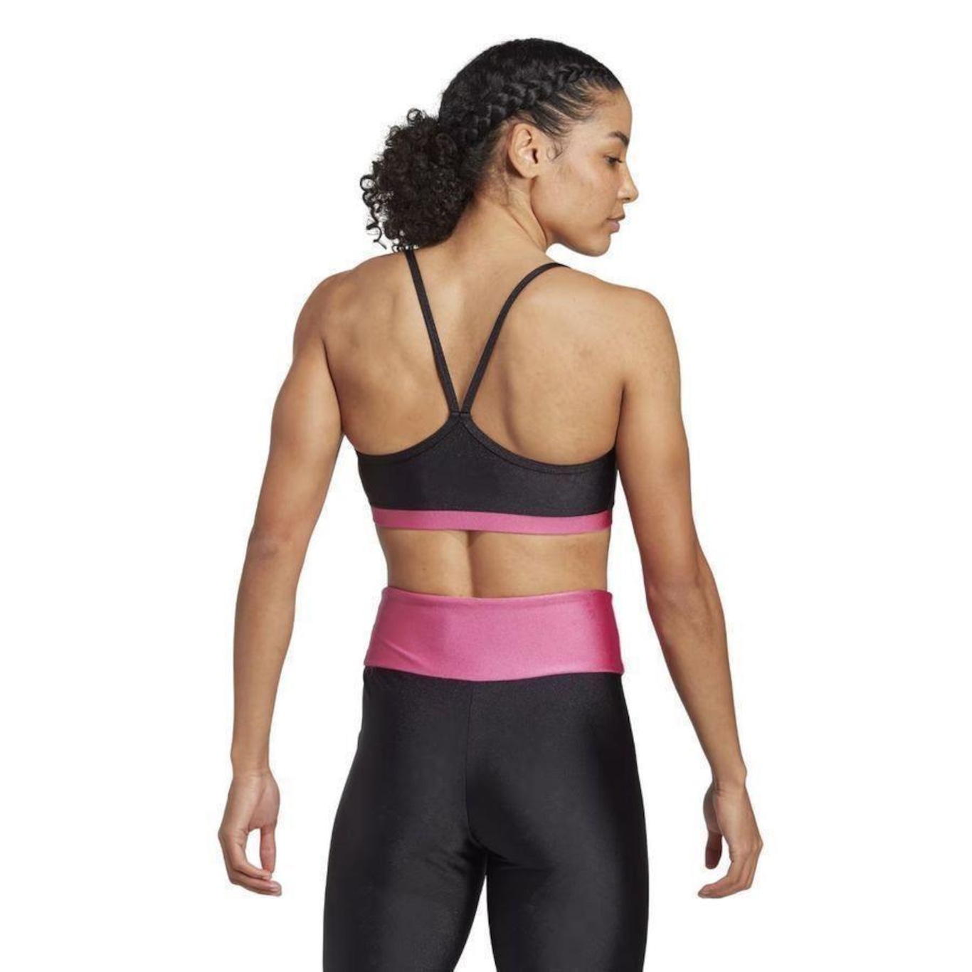 Top Fitness adidas Latin Fit Colorblock - Feminino - Foto 4