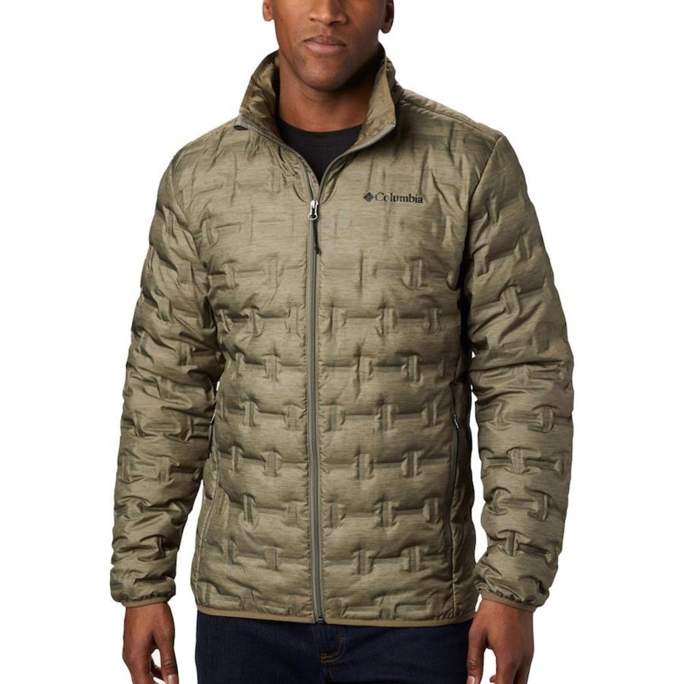 Jaqueta Columbia Down Delta Ridge Hooded - Masculina - Foto 1