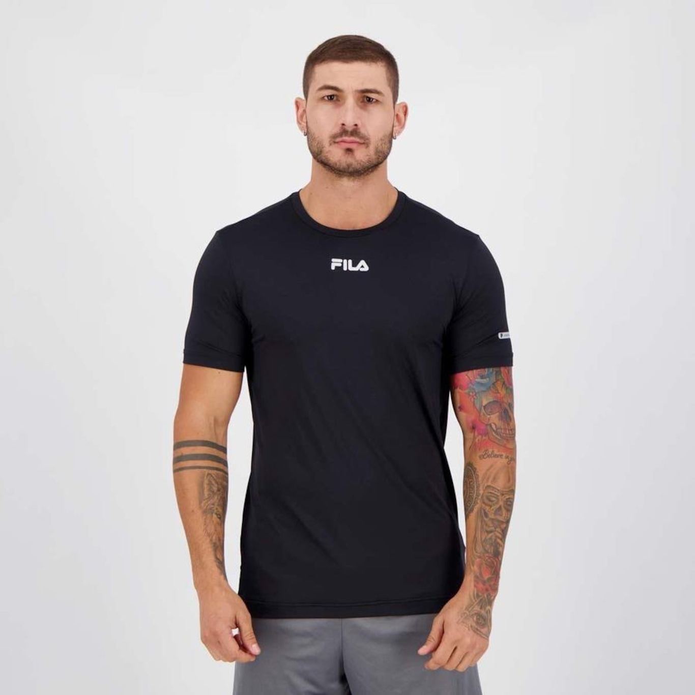 Camiseta Fila Sun Protect Breezy - Masculino - Foto 1