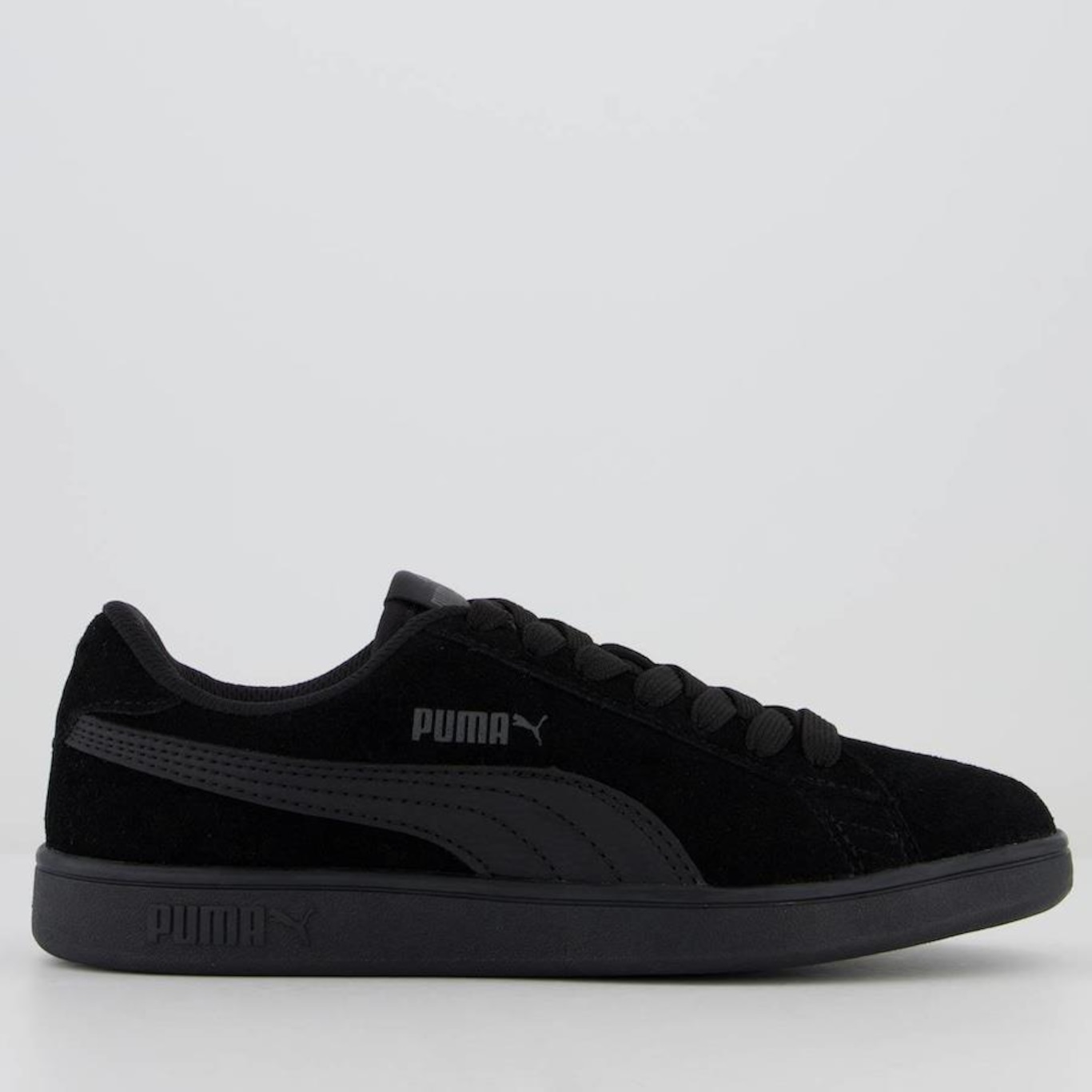 Tênis Puma Smash V2 Bdp All Black - Feminino - Foto 1