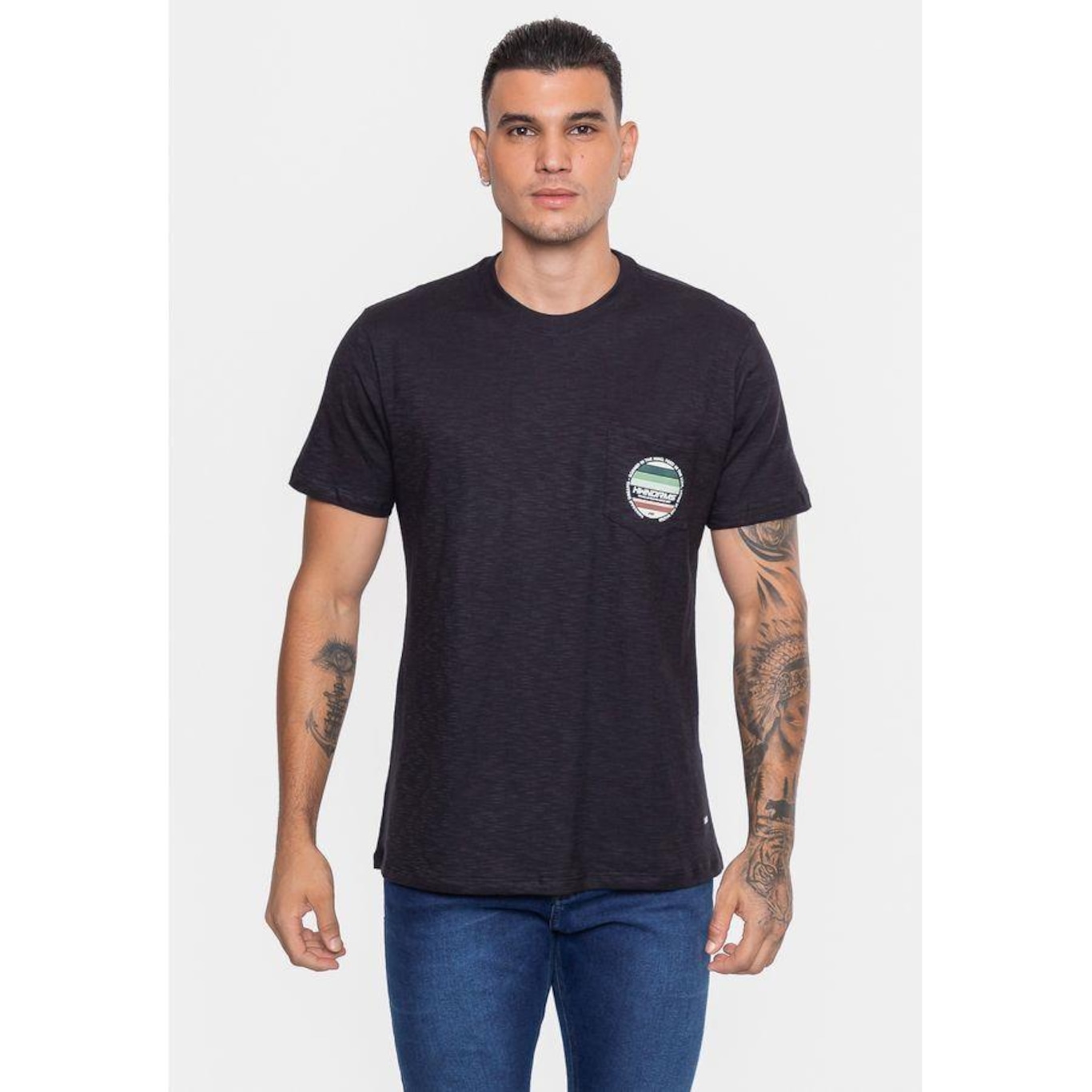 Camiseta Hd Salt Water - Masculina - Foto 1