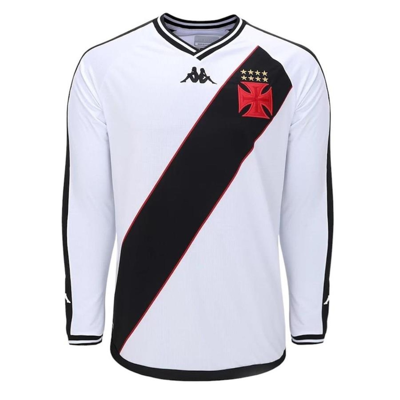 Camisa do Vasco da Gama II 24/25 Manga Longa Kappa - Masculina - Foto 1