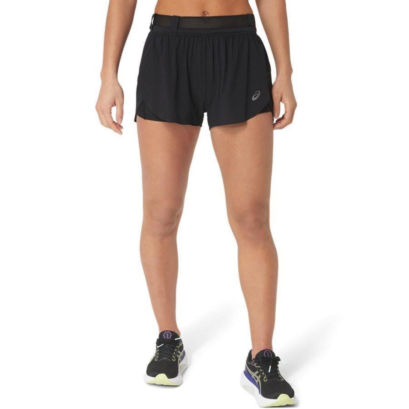 Short Asics Metarun Split Short - Feminino - Foto 1