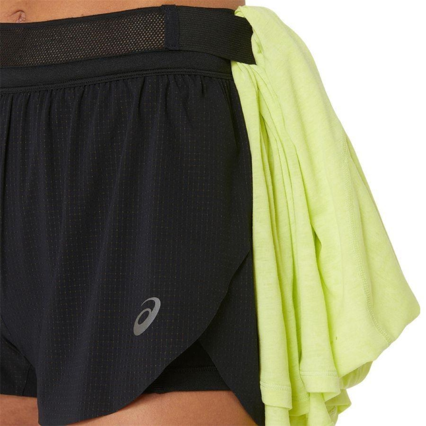 Short Asics Metarun Split Short - Feminino - Foto 6