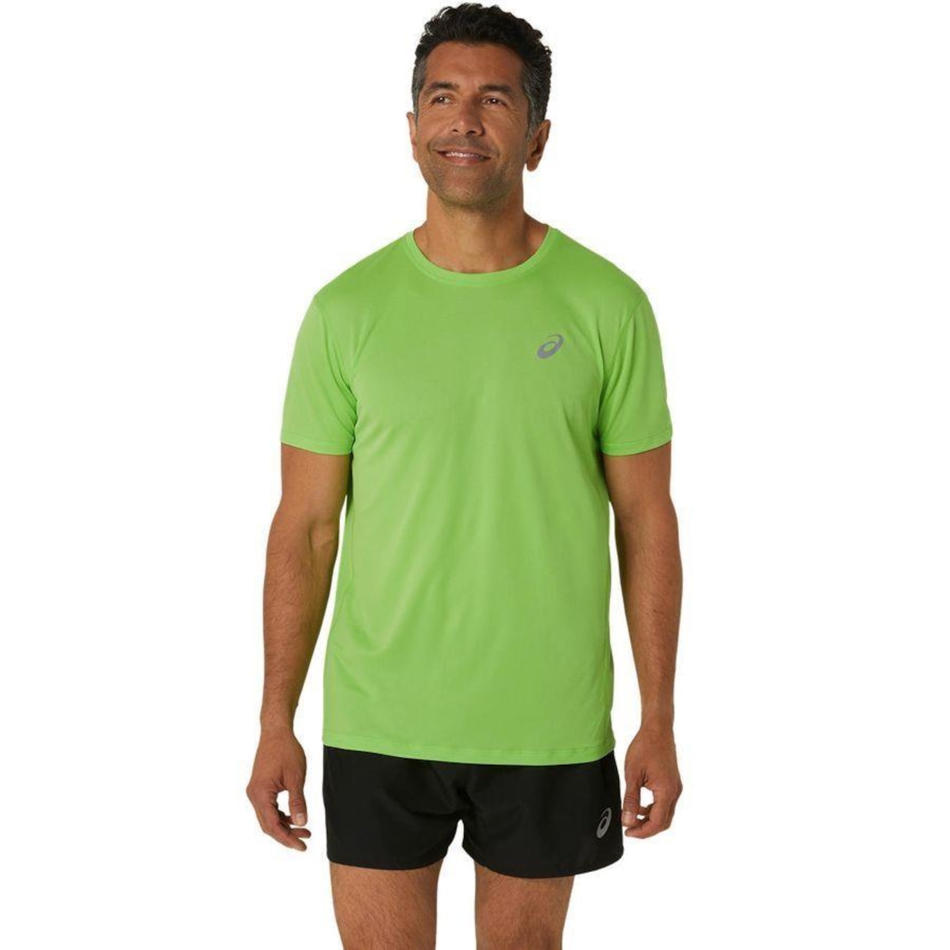 Camiseta Asics Knit - Masculina - Foto 1