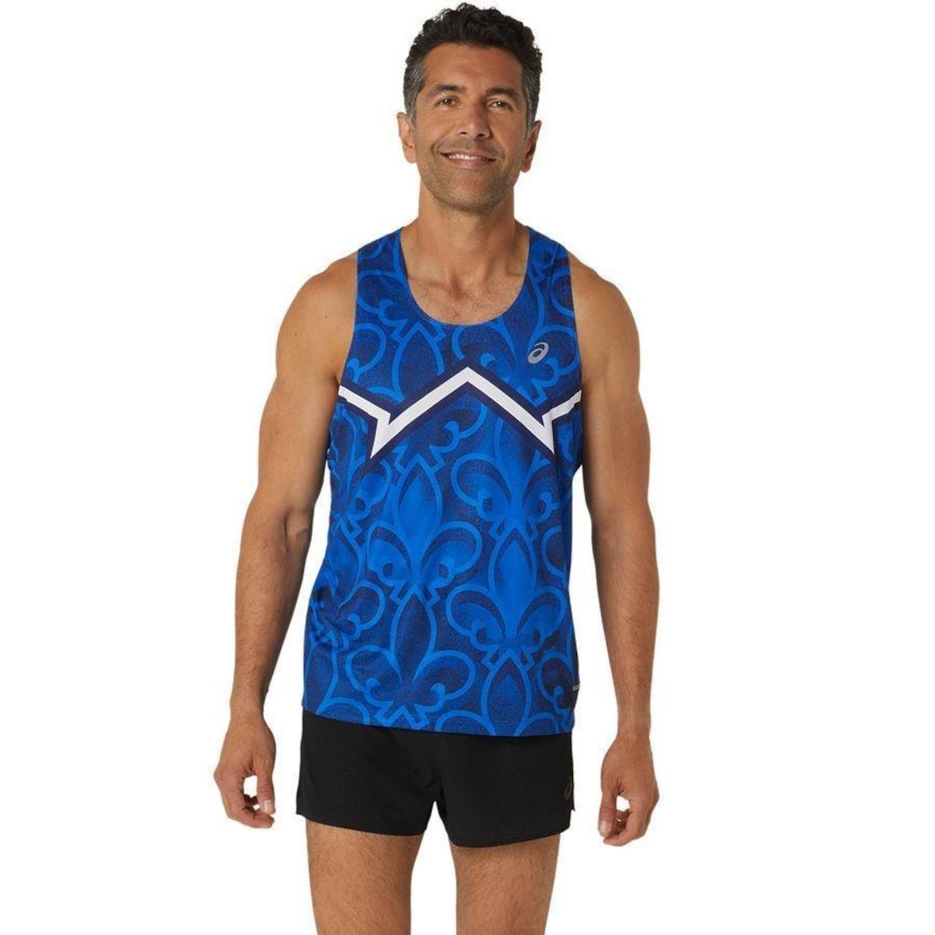 Camiseta Regata Asics Nations Run - Masculina - Foto 1