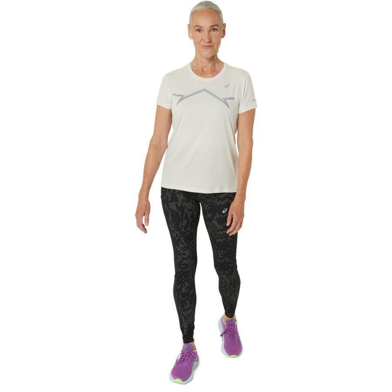 Camiseta Asics Lite-Show - Feminina - Foto 6