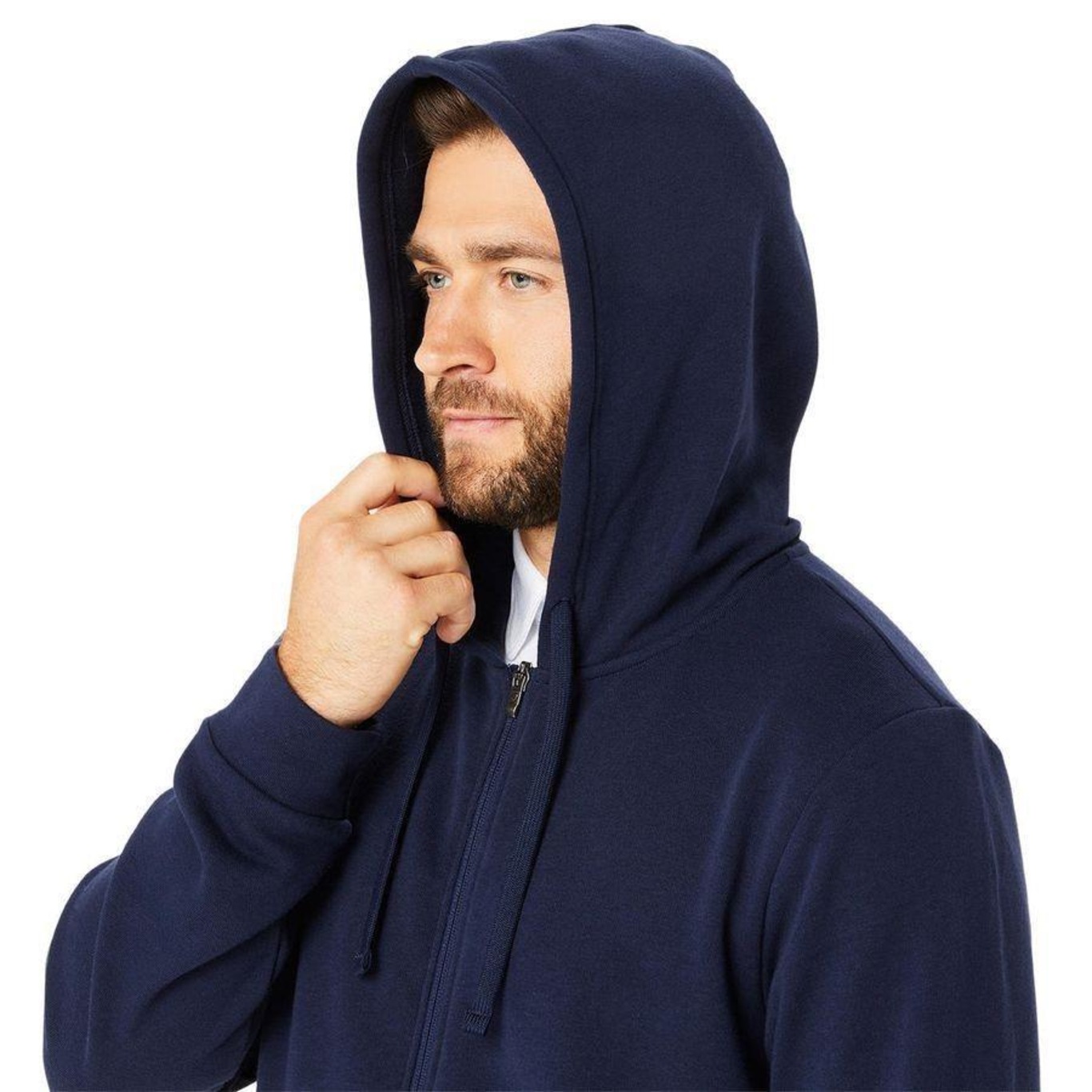 Jaqueta com Capuz Asics Sweat Full Zip Hoodie - Masculina - Foto 6