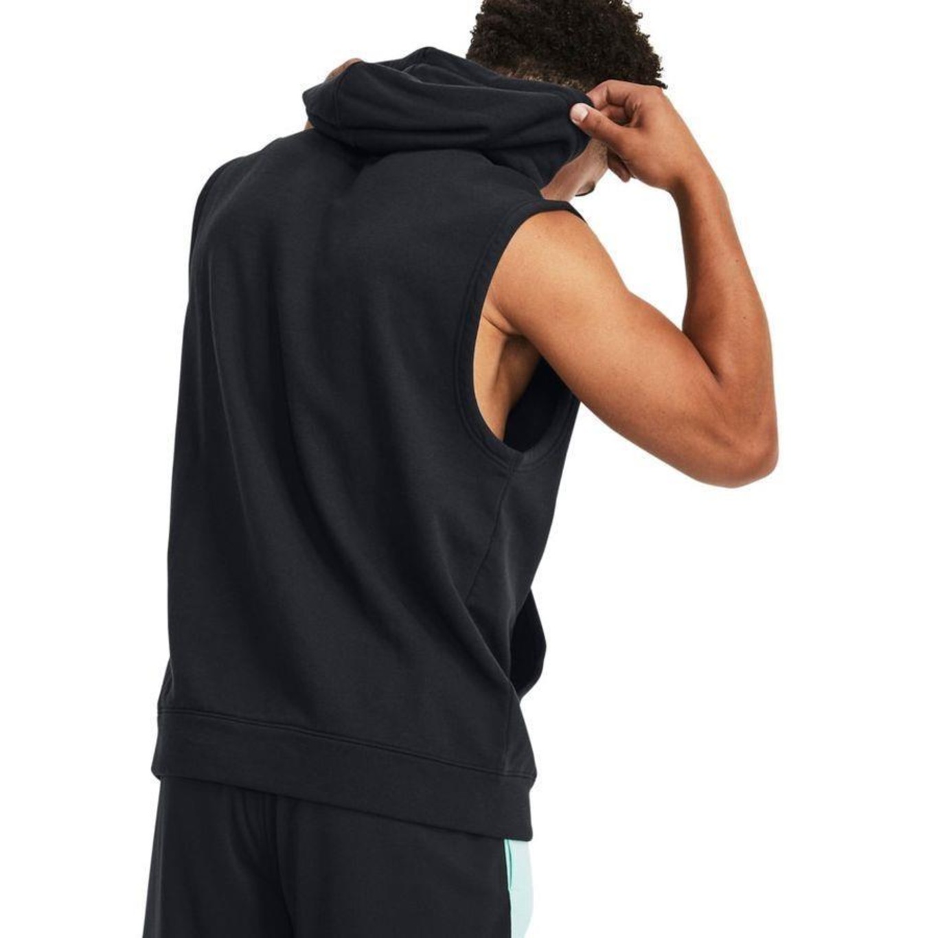 Camiseta Regata Under Armour Curry Fleece - Masculina - Foto 2