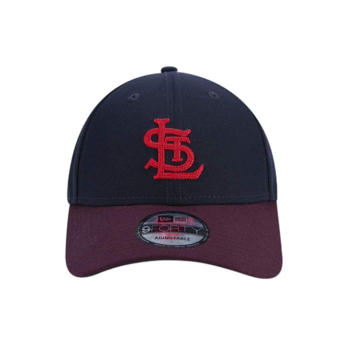 Boné Aba Curva New Era 9Forty St. Louis Cardinals Logo History - Strapback - Adulto - Foto 3