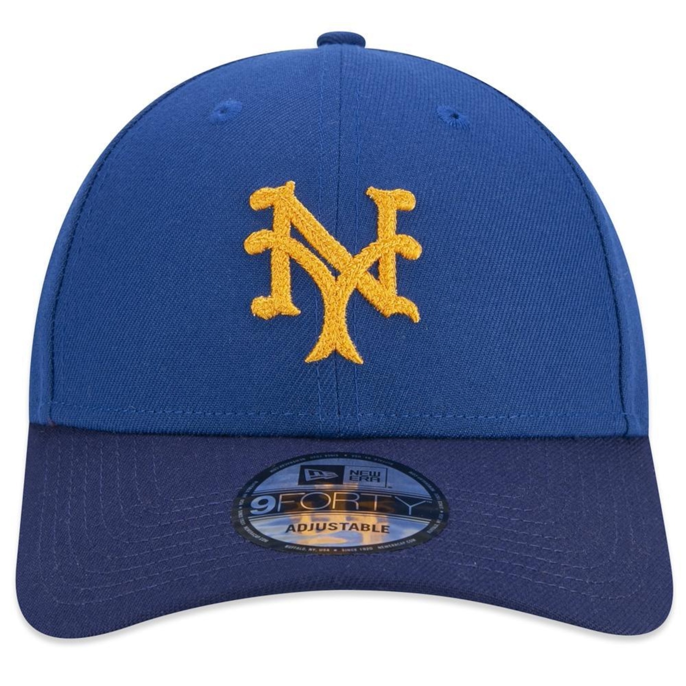 Boné Aba Curva New Era 9Forty New York Giants Logo History - Strapback - Adulto - Foto 3