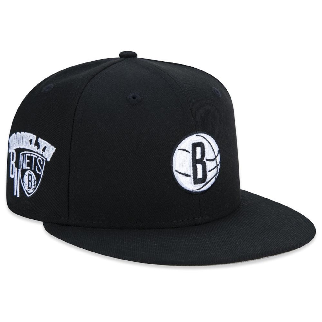 Boné Aba Reta New Era 59Fifty Brooklyn Nets Club House - Fechado - Adulto - Foto 2