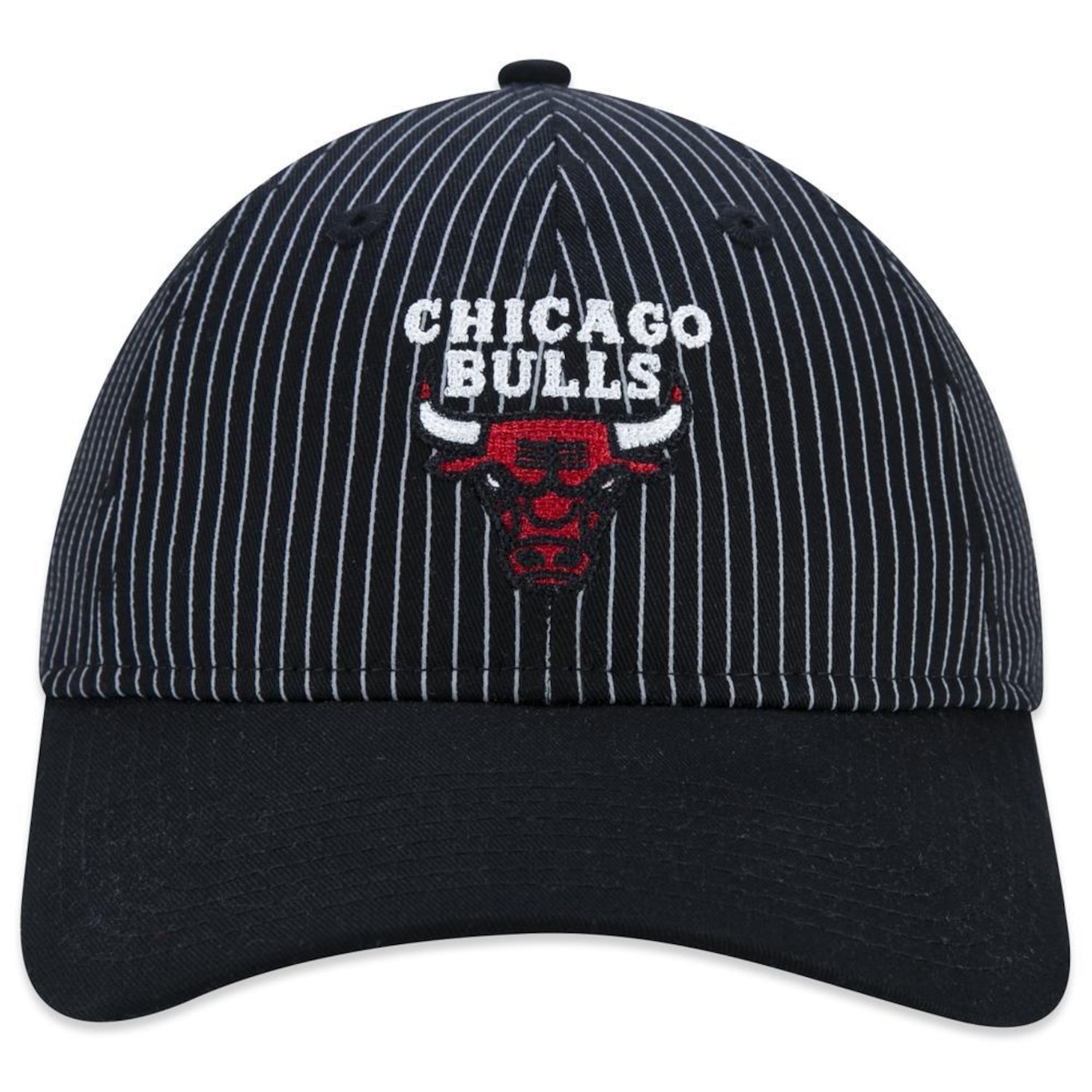 Boné Aba Curva New Era 9Twenty Chicago Bulls Logo History - Strapback - Adulto - Foto 3