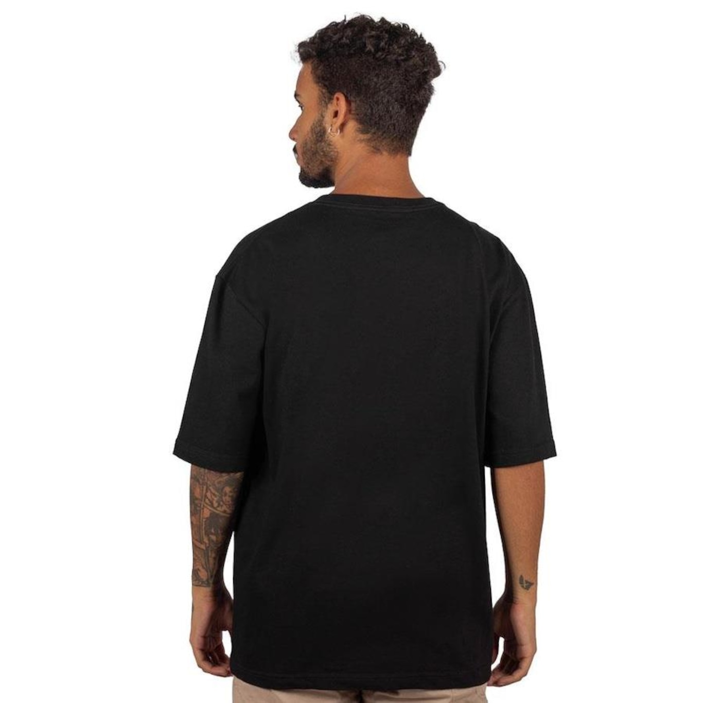 Camiseta Wats Oversized Box - Masculina - Foto 3