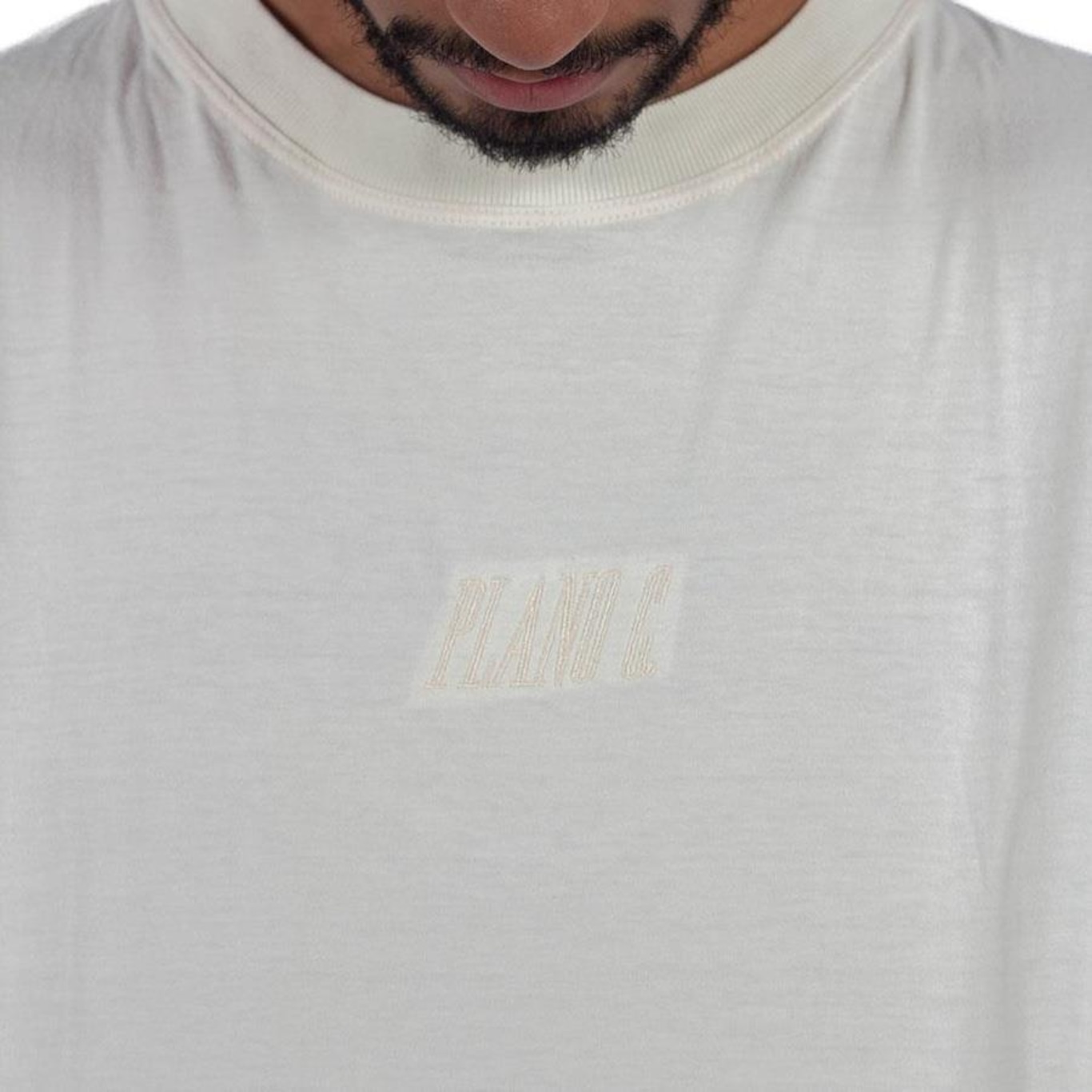 Camiseta Plano C Stone Bordado Surton Off White - Foto 2