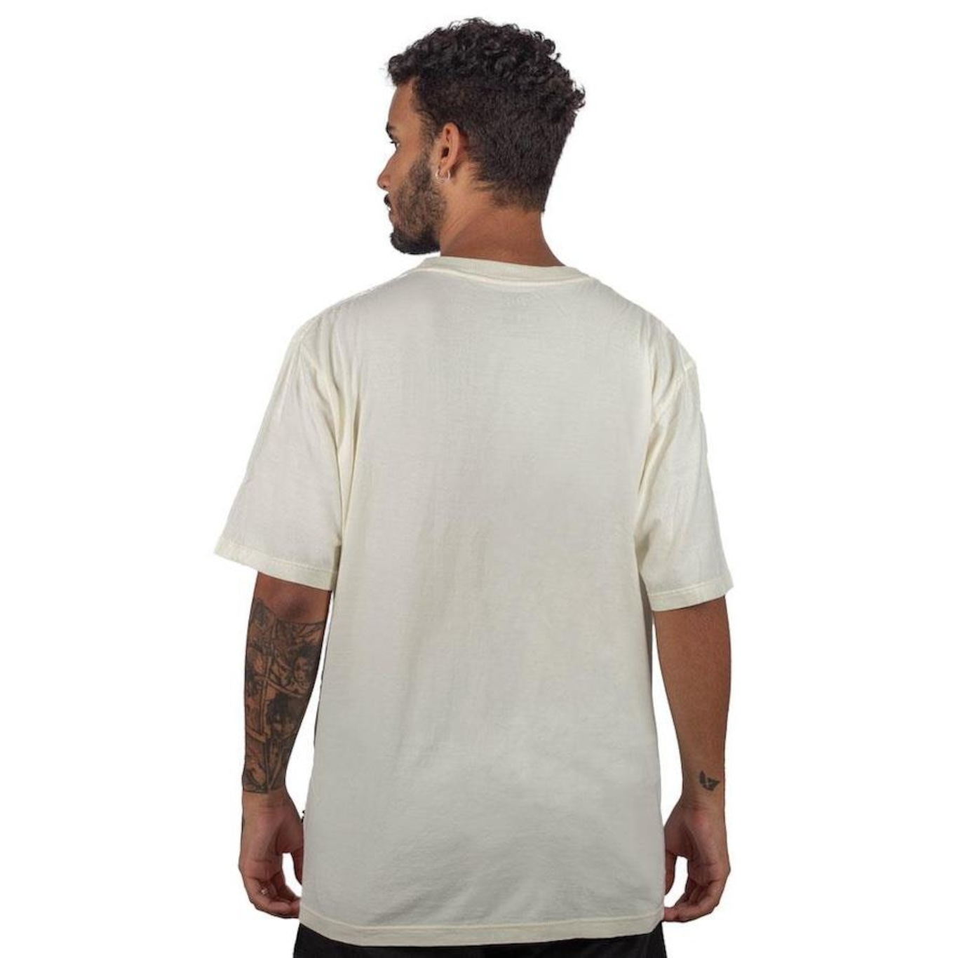 Camiseta Plano C Stone Bordado Surton Off White - Foto 3