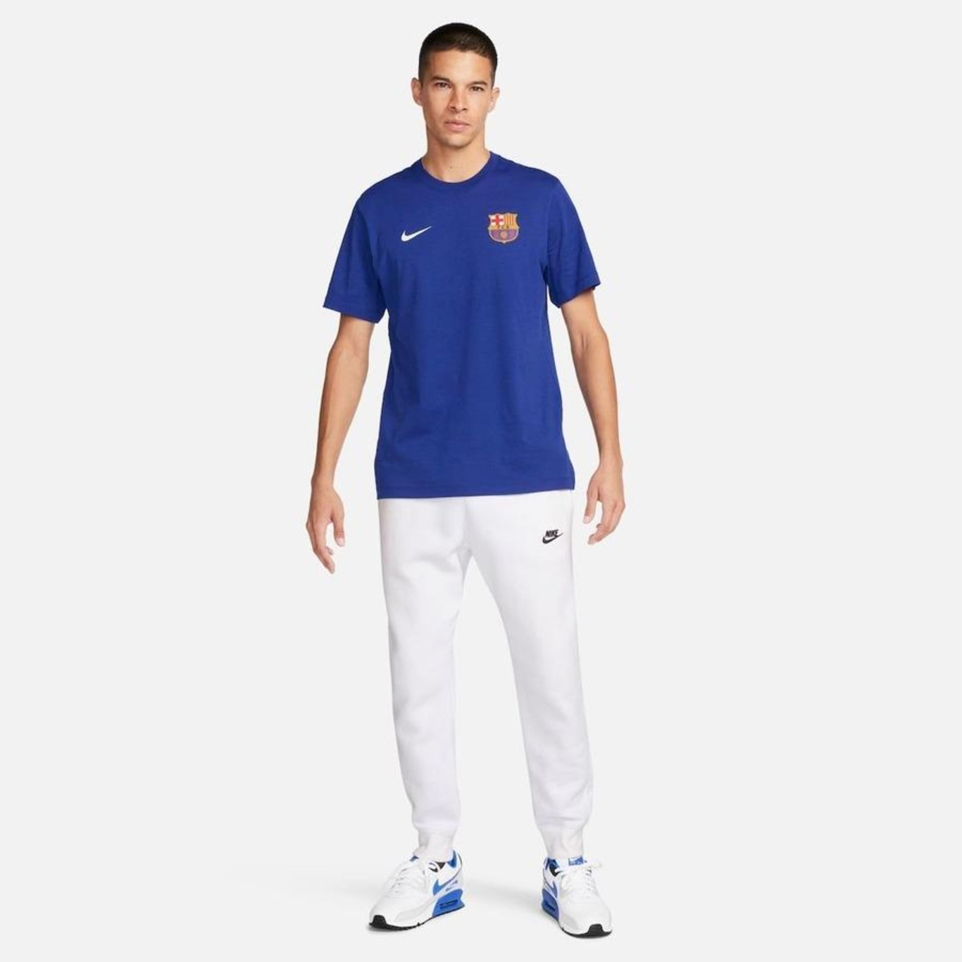 Camiseta Nike Barcelona - Masculina - Foto 5