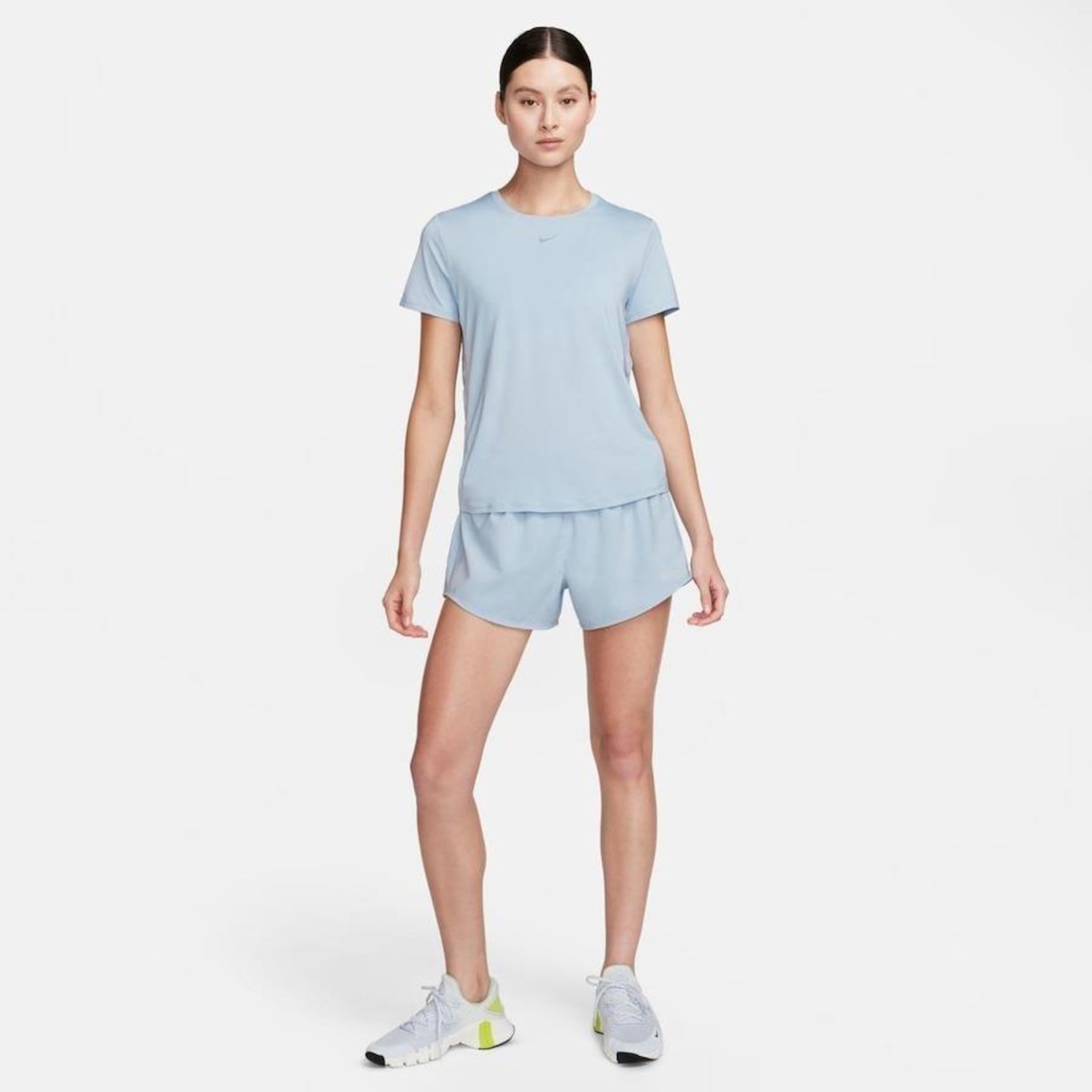 Camiseta Feminina Nike Manga Curta Dri-fit One Classic - Foto 5