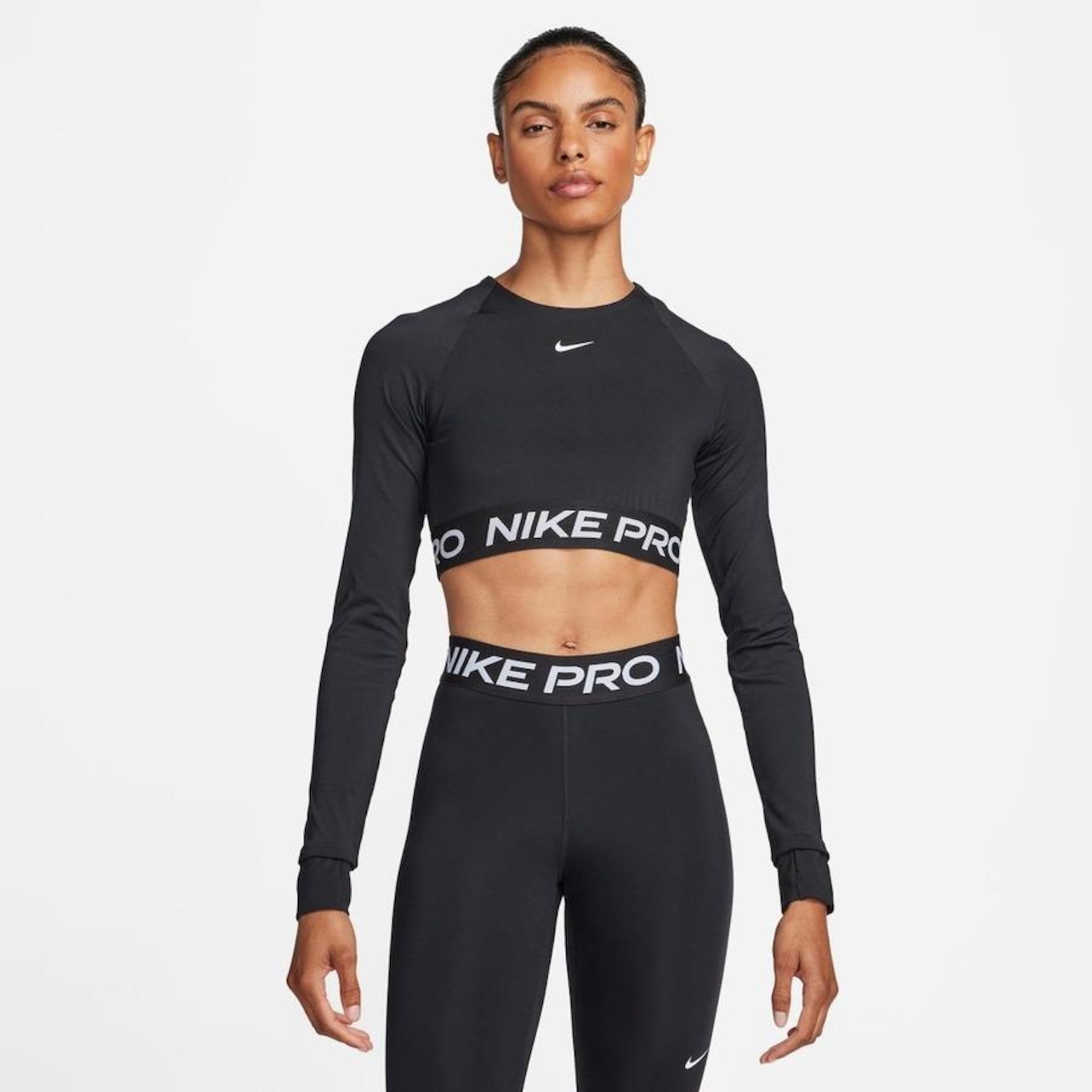 Camiseta Nike Pro 365 Cropped - Feminina - Foto 1