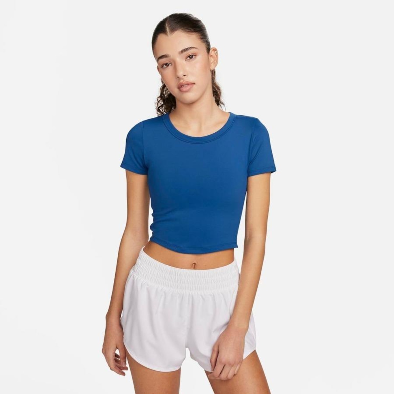 Camiseta Nike Dri-Fit One Cropped - Feminina - Foto 1