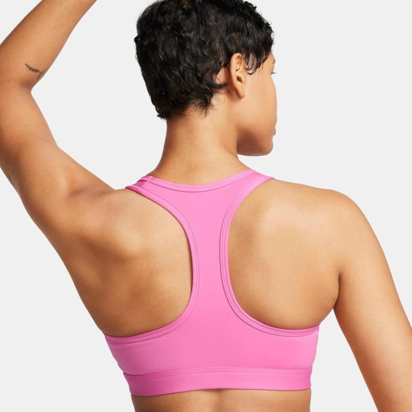 Top Fitness Nike Swoosh Futura - Feminino - Foto 5