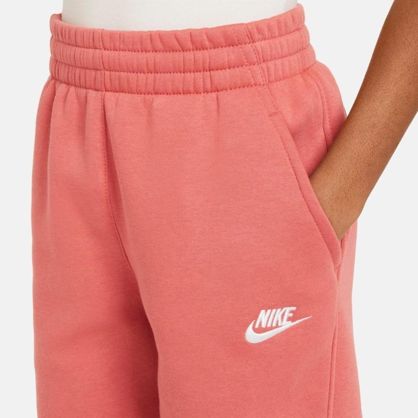 Calça Nike Sportswear Club Fleece - Infantil - Foto 4