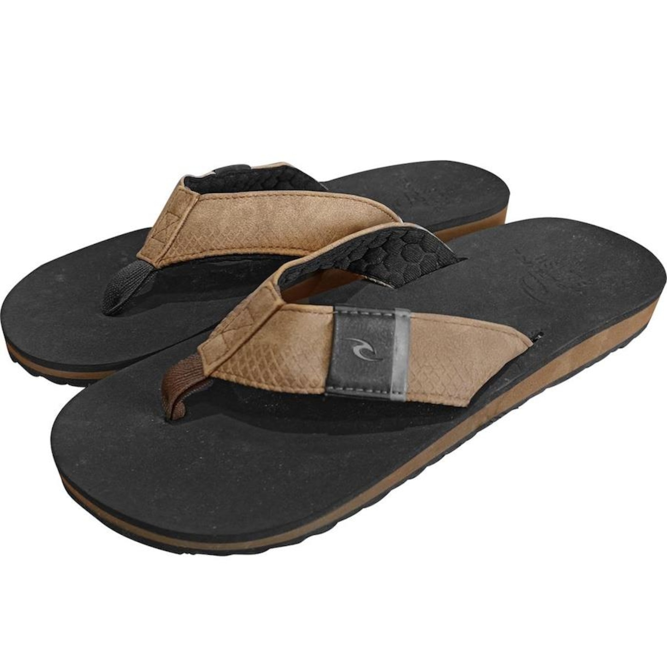 Chinelo Rip Curl P-Low 2 Brown - Masculino - Foto 2