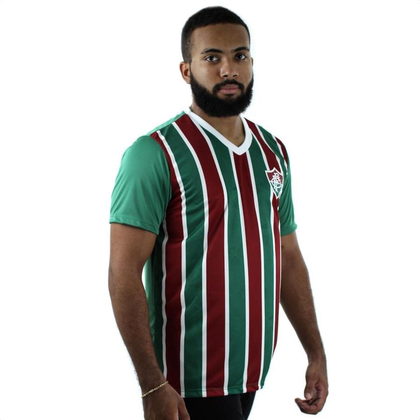 Camisa Braziline Fluminense Volcano - Masculina - Foto 2