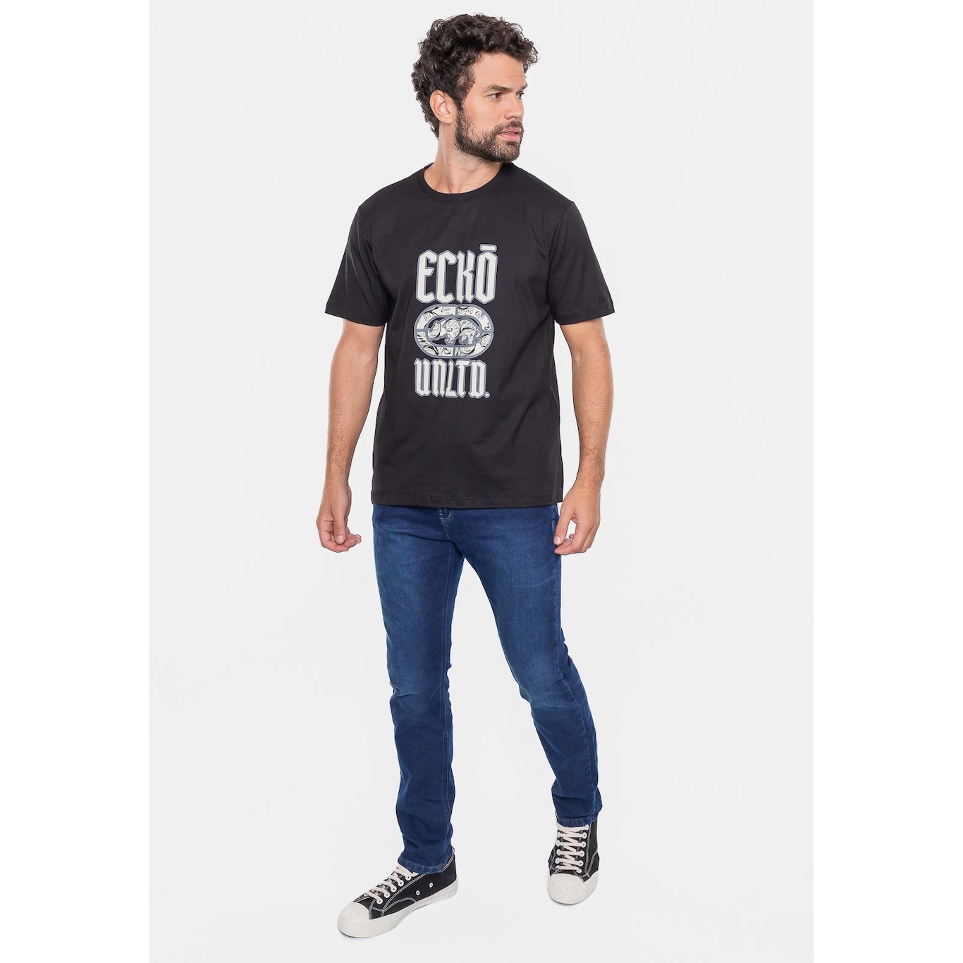 Camiseta Ecko Vintage Logo - Masculina - Foto 5