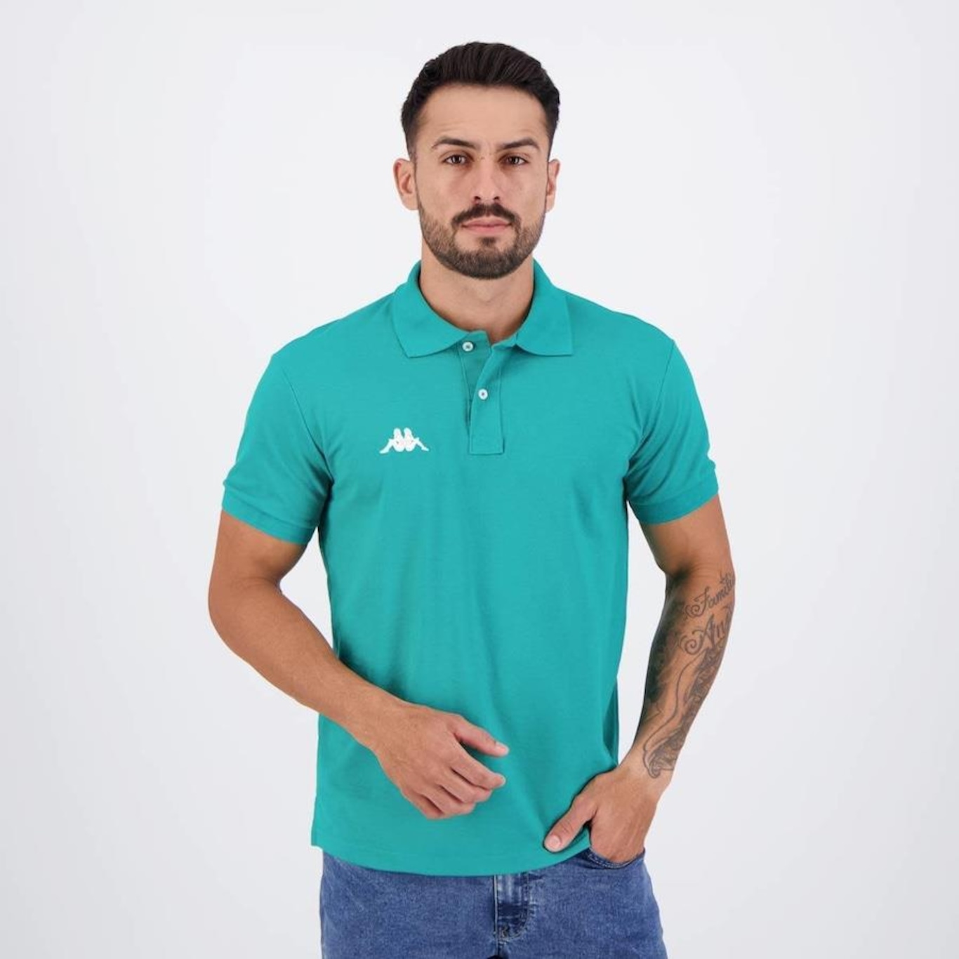 Camisa Polo Kappa Essential Sport - Masculina - Foto 1