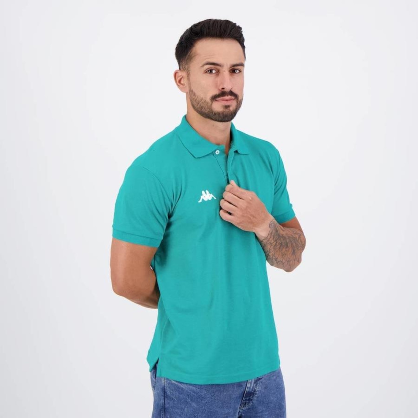 Camisa Polo Kappa Essential Sport - Masculina - Foto 2