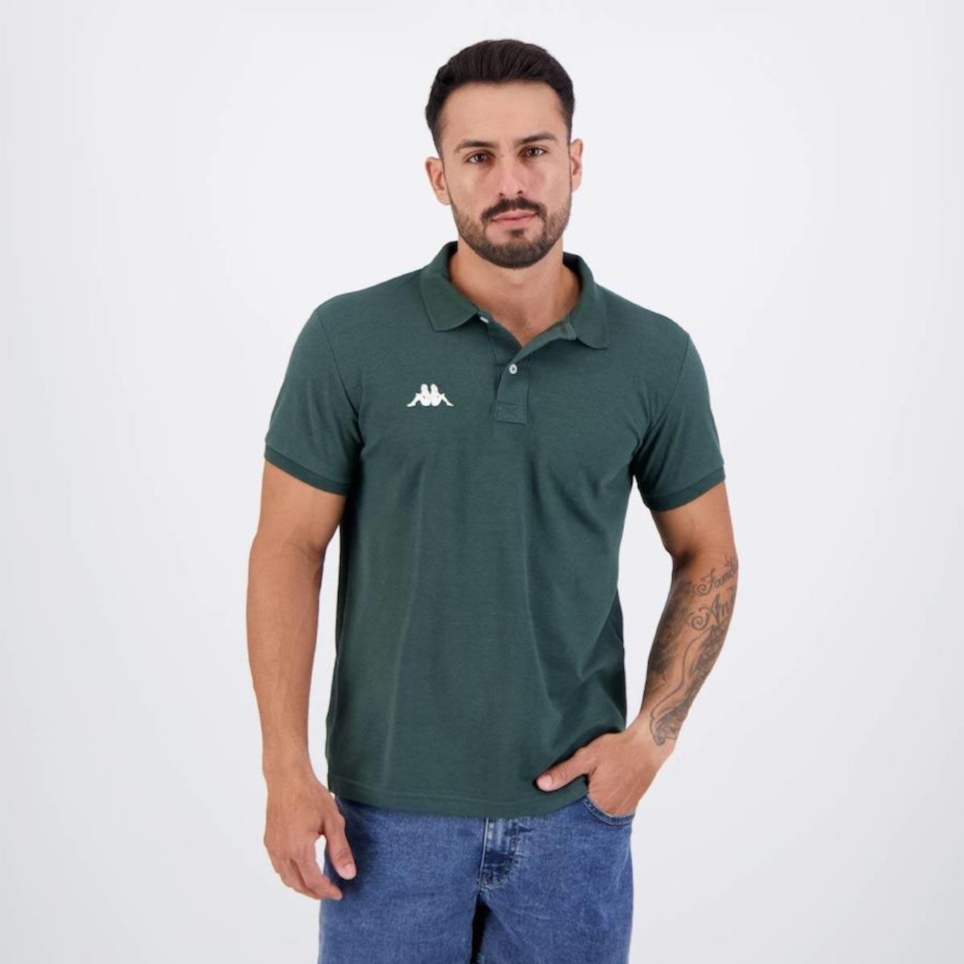 Camisa Polo Kappa Essential Sport - Masculina - Foto 1