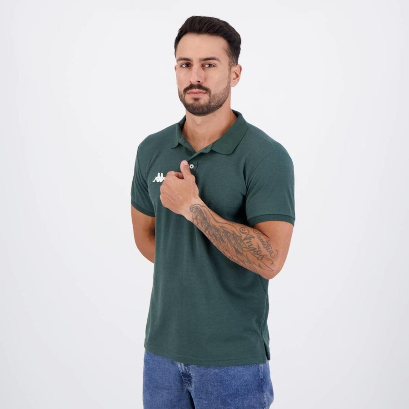 Camisa Polo Kappa Essential Sport - Masculina - Foto 3