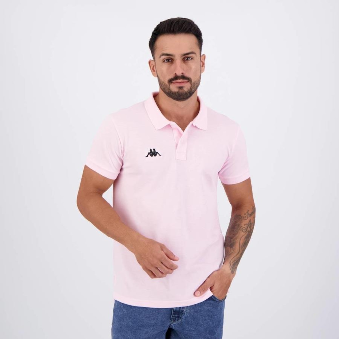 Camisa Polo Kappa Essential Sport - Masculina - Foto 1