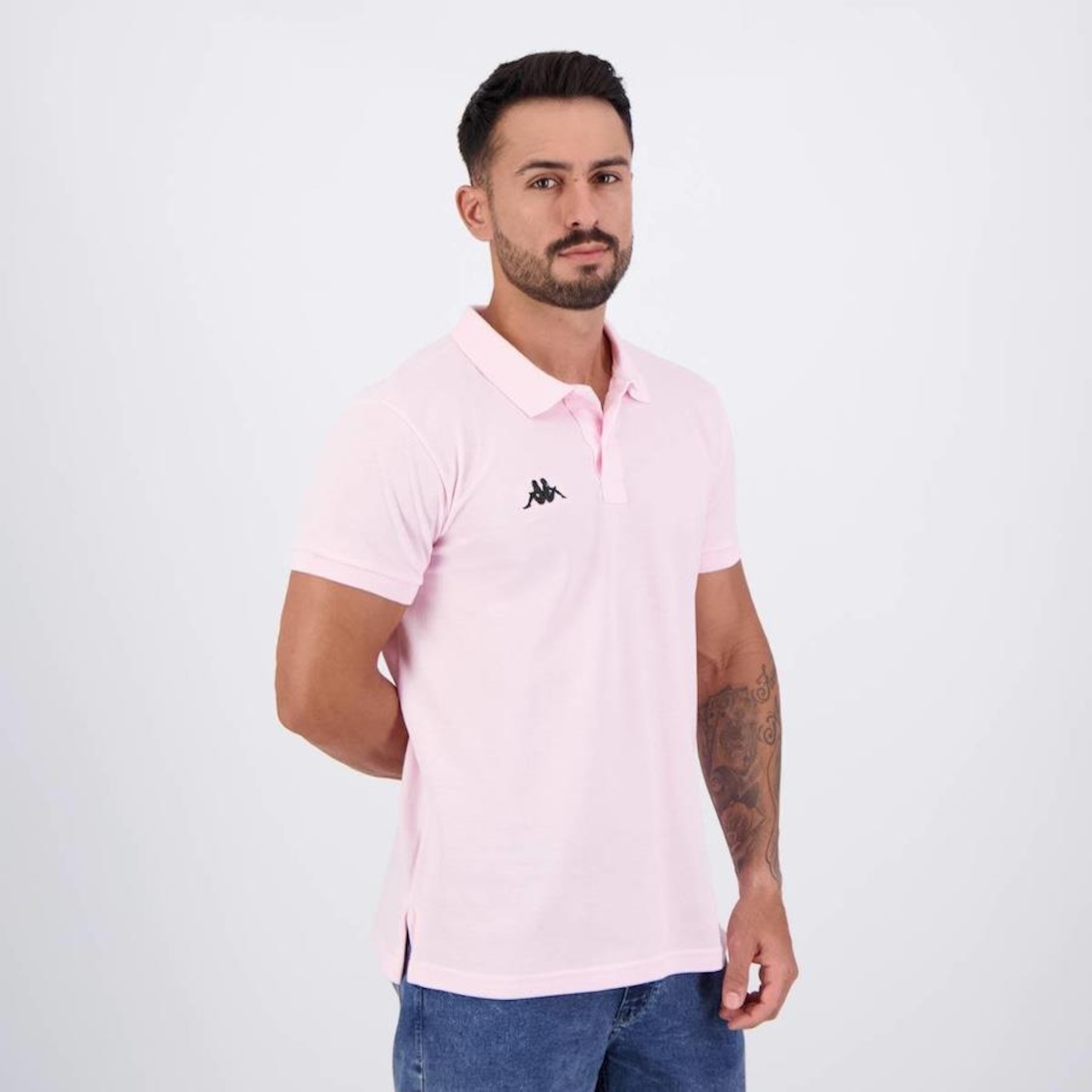 Camisa Polo Kappa Essential Sport - Masculina - Foto 2