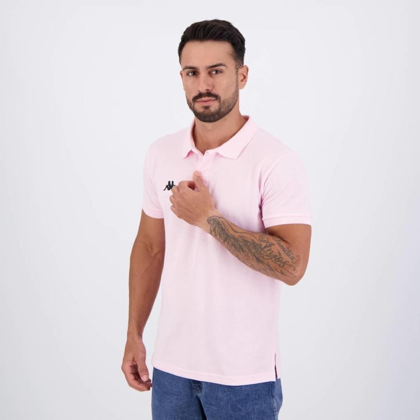 Camisa Polo Kappa Essential Sport - Masculina - Foto 3