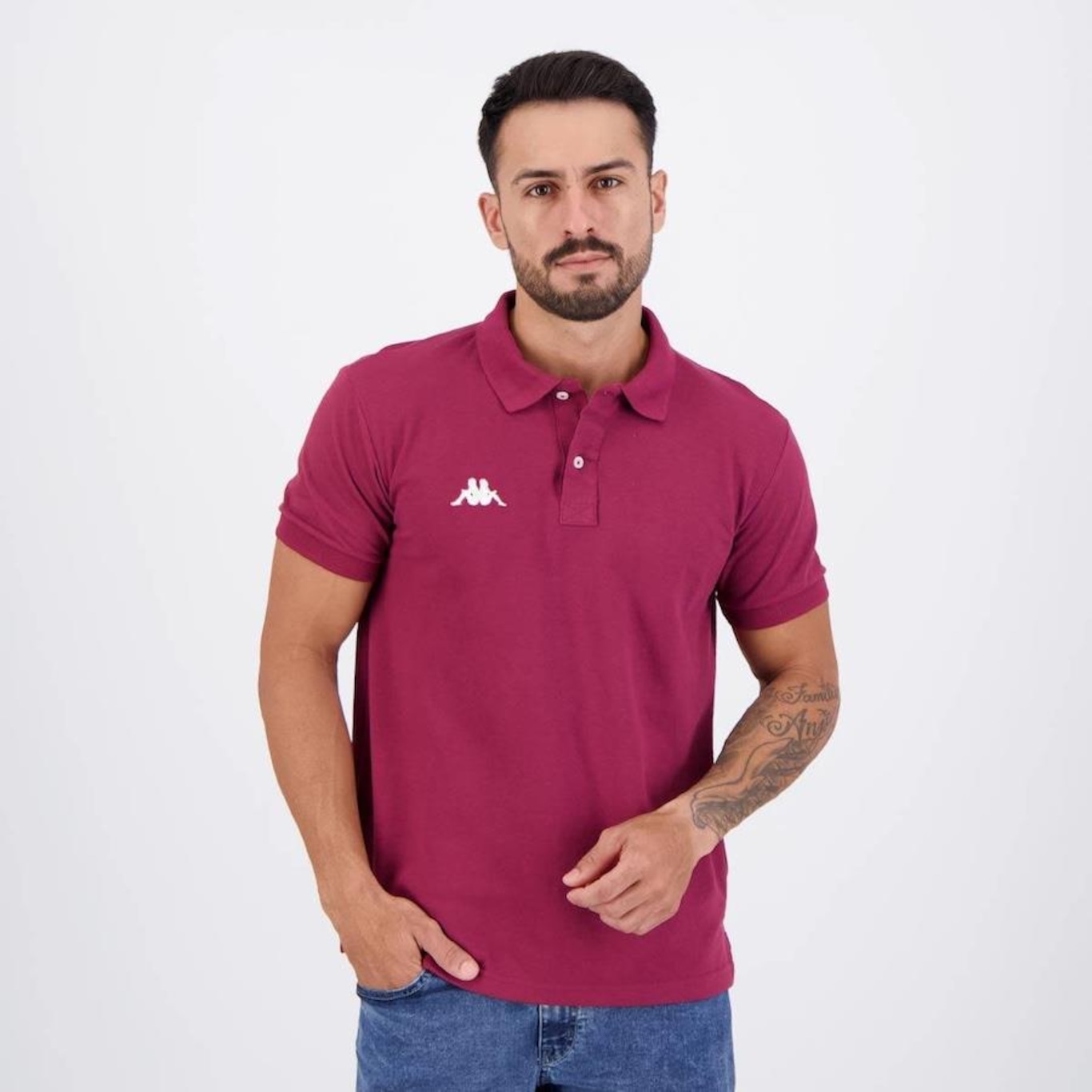 Camisa Polo Kappa Essential Sport - Masculina - Foto 1