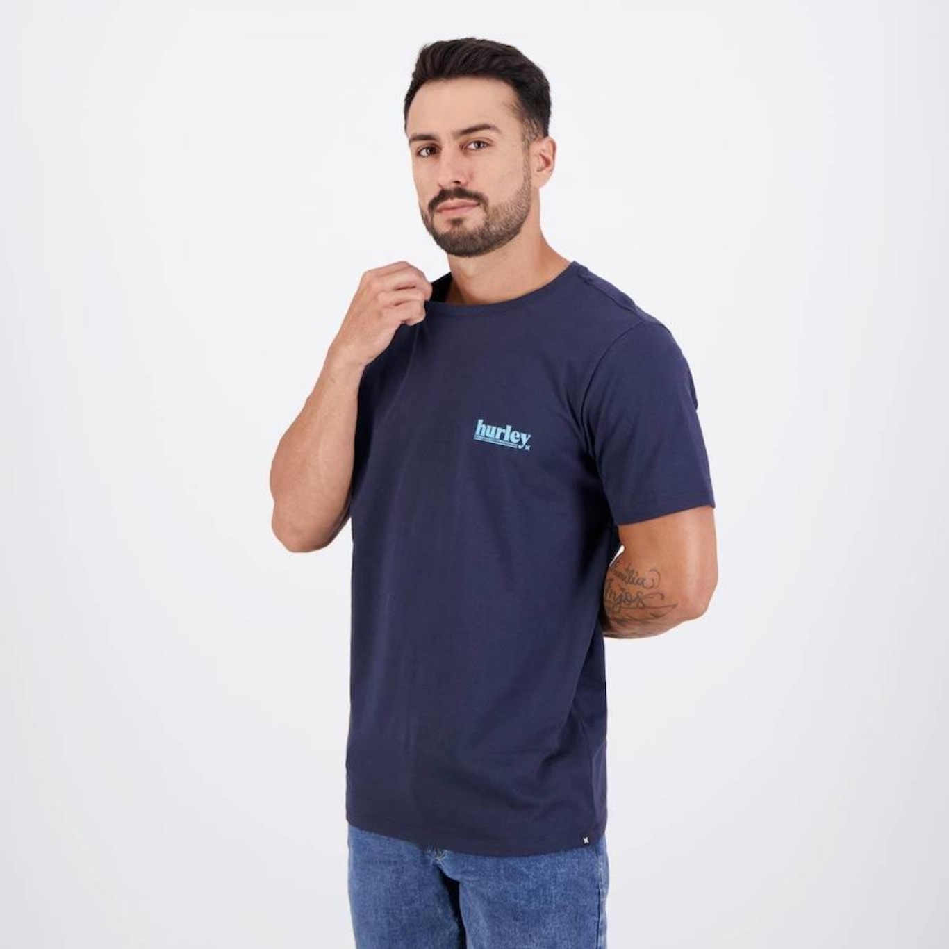 Camiseta Hurley Puff - Masculina - Foto 3