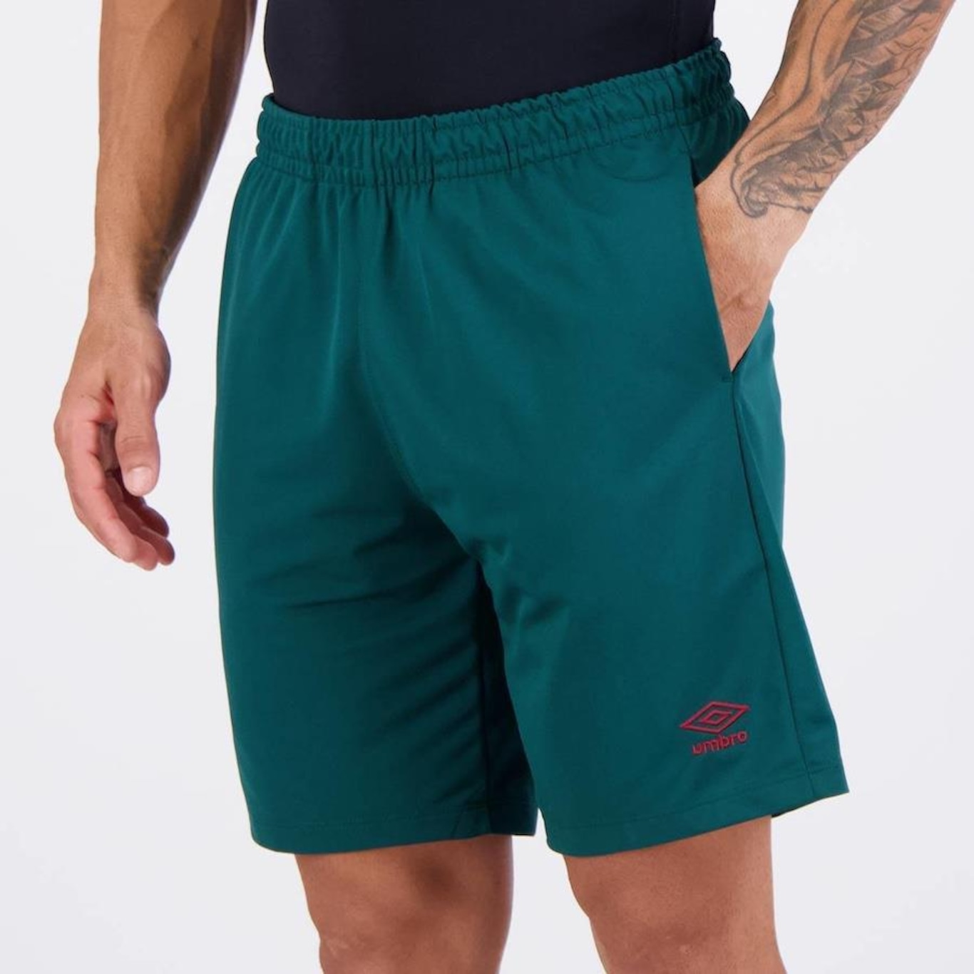 Bermuda do Fluminense 2024 Umbro Viagem - Masculina - Foto 3