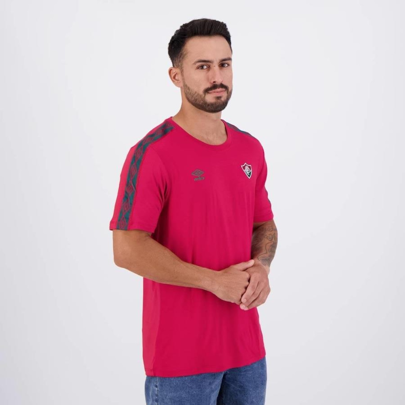 Camisa do Fluminense 2024 Umbro Concentração - Masculina - Foto 2