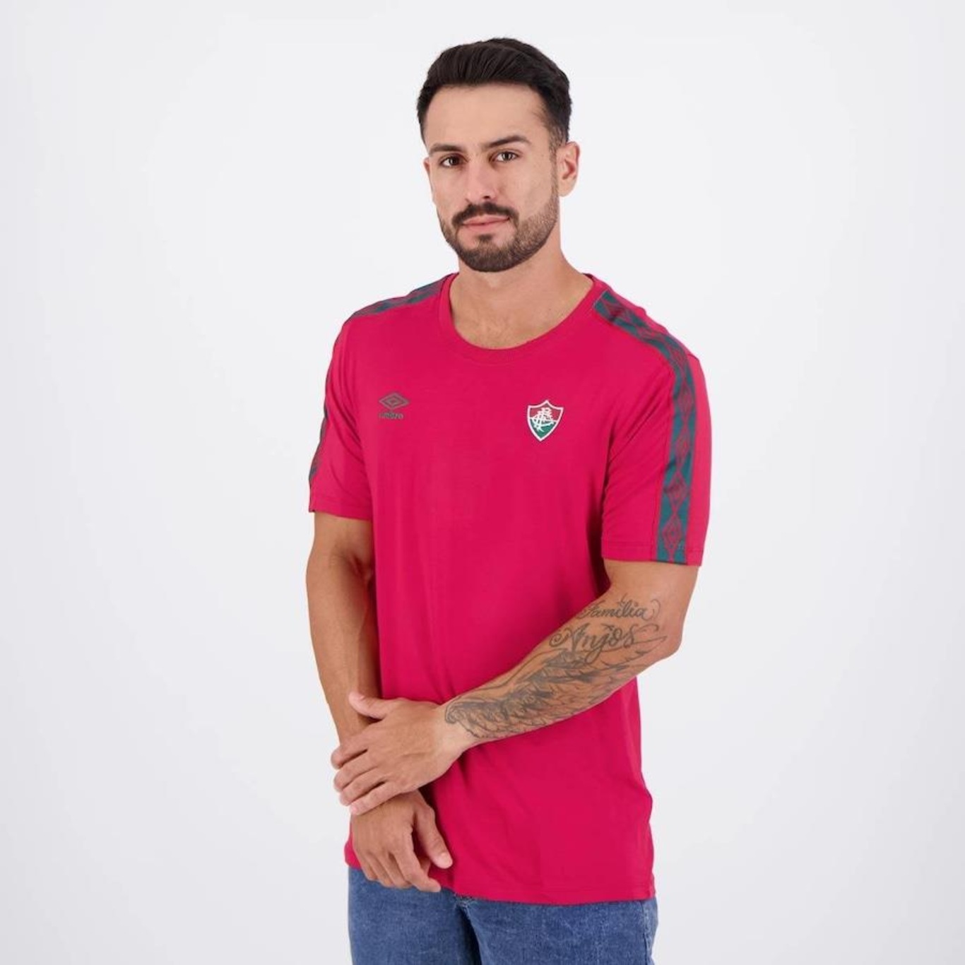 Camisa do Fluminense 2024 Umbro Concentração - Masculina - Foto 3