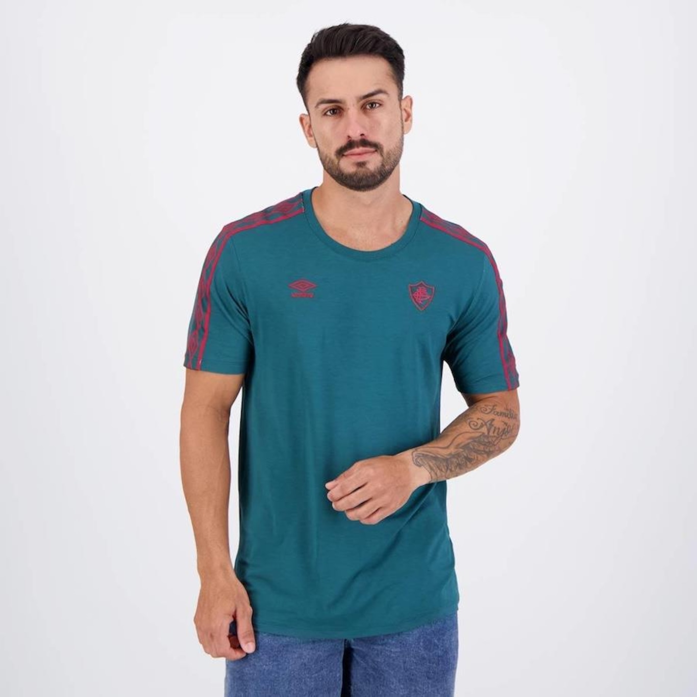 Camisa do Fluminense 2024 Umbro Concentração - Masculina - Foto 1