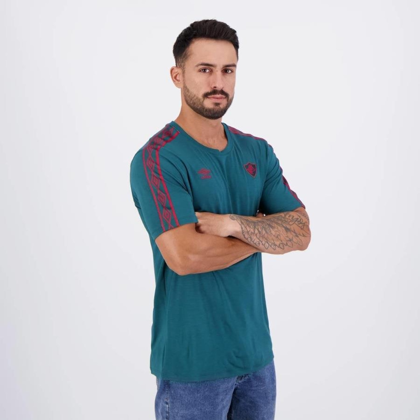 Camisa do Fluminense 2024 Umbro Concentração - Masculina - Foto 2