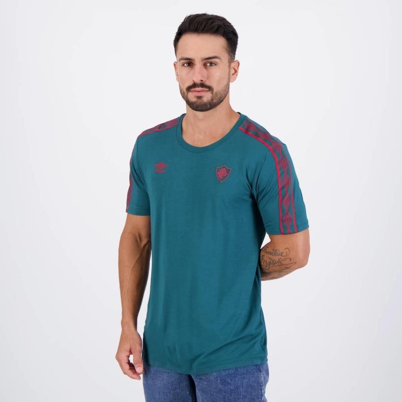 Camisa do Fluminense 2024 Umbro Concentração - Masculina - Foto 3