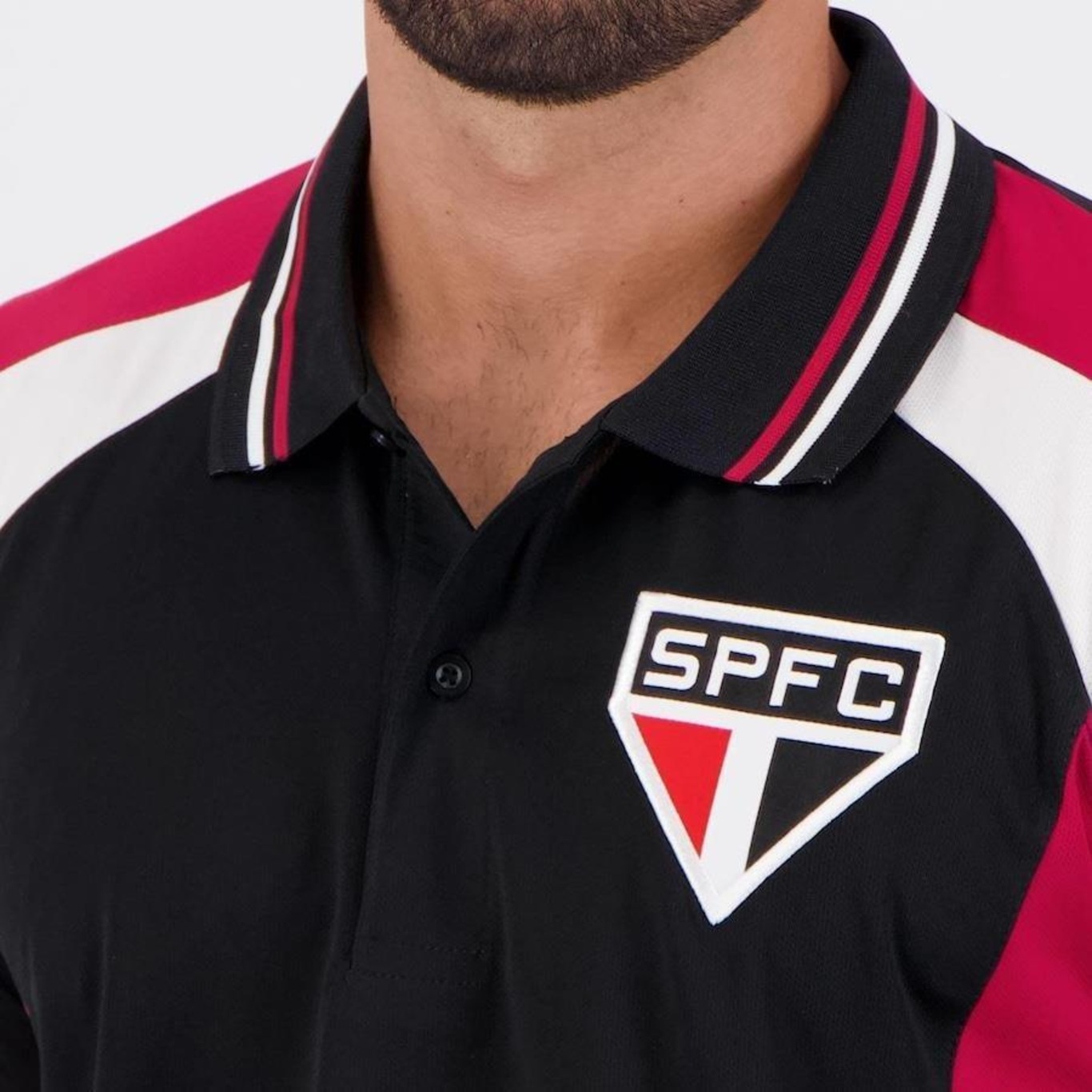 Camisa Polo do São Paulo SPR Pippes - Masculina - Foto 5