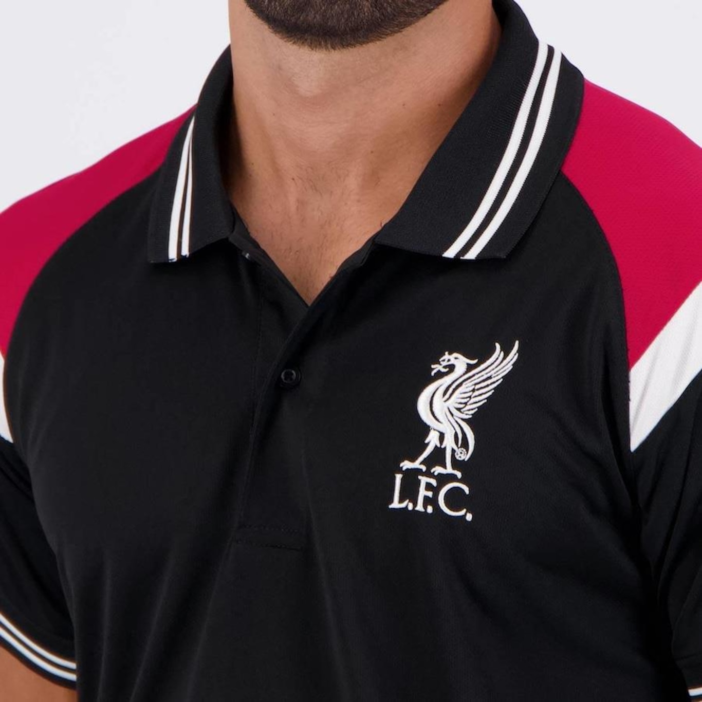 Camisa Polo Liverpool Insert Liverbird SPR - Masculina - Foto 3